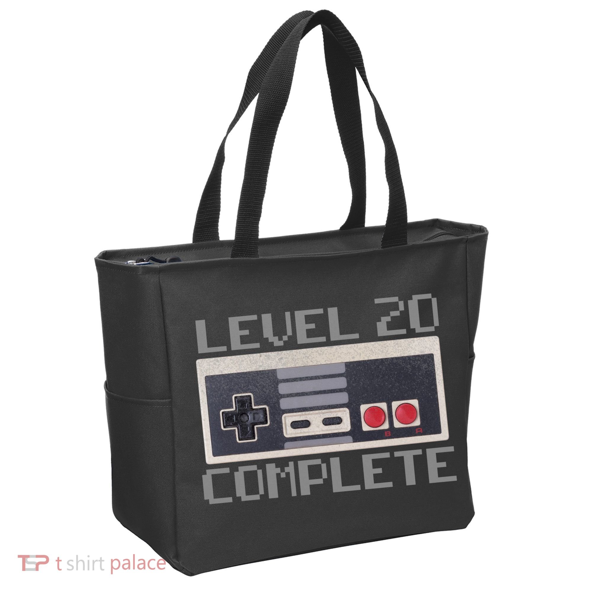 Level 20 Complete Retro Gamer 20th Birthday Tote Bag