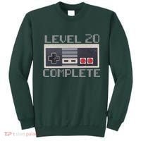 Level 20 Complete Retro Gamer 20th Birthday Sweatshirt thumb 0