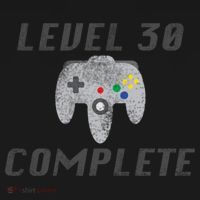 Level 30 Complete 30th Birthday USA-Made Doggie Bandana thumb 2