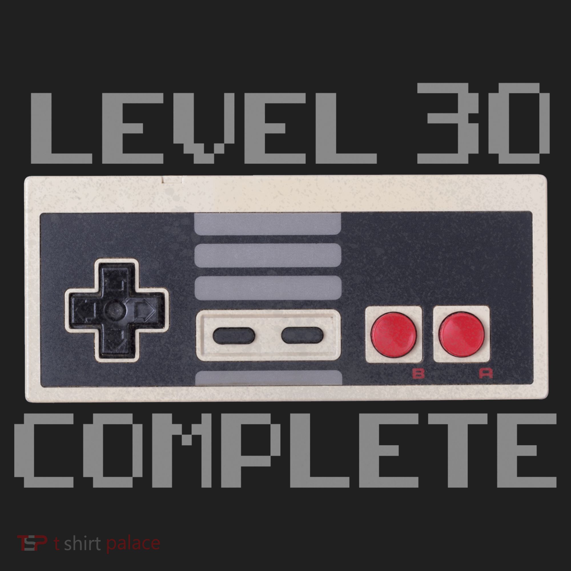 Level 30 Complete Retro Gamer 30th Birthday Comfort Colors T-Shirt