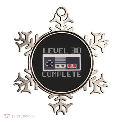 Level 30 Complete Retro Gamer 30th Birthday Ornament