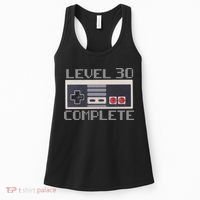 Level 30 Complete Retro Gamer 30th Birthday Women's Tank Top thumb 0