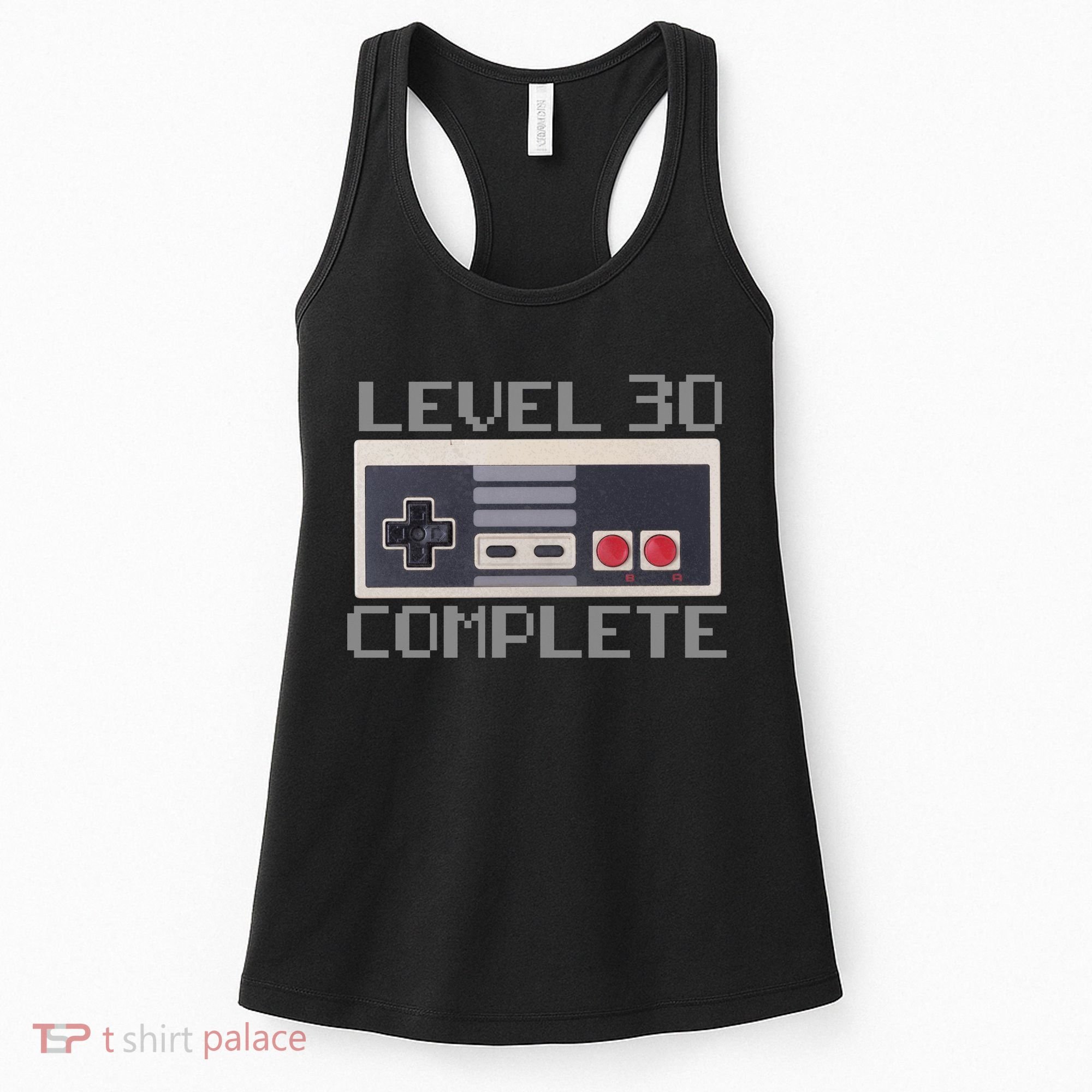Level 30 Complete Retro Gamer 30th Birthday Women's Tank Top