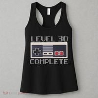 Level 30 Complete Retro Gamer 30th Birthday Women's Tank Top thumb 3