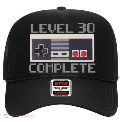 Level 30 Complete Retro Gamer 30th Birthday Hat