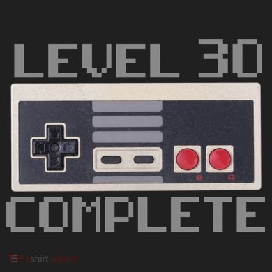 Level 30 Complete Retro Gamer 30th Birthday Hat