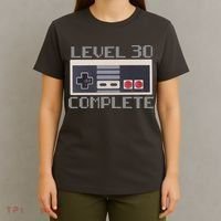 Level 30 Complete Retro Gamer 30th Birthday T-Shirt thumb 4