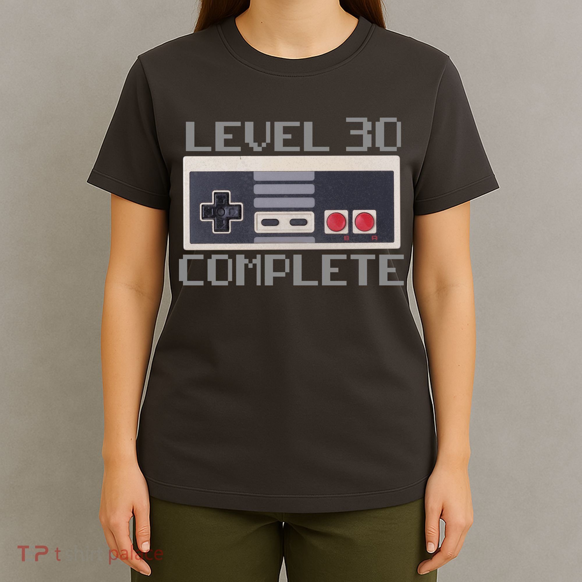 Level 30 Complete Retro Gamer 30th Birthday T-Shirt