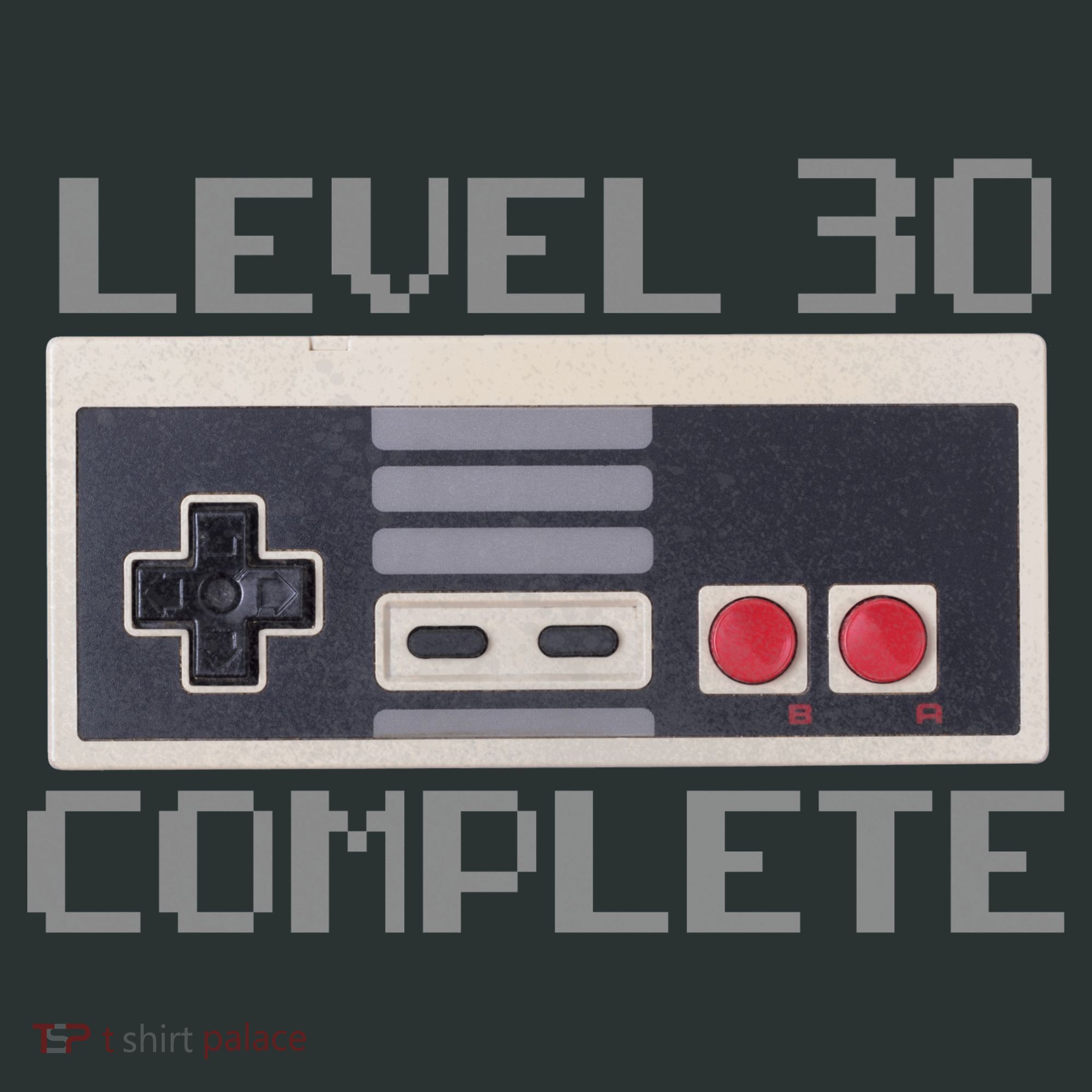 Level 30 Complete Retro Gamer 30th Birthday Coaster