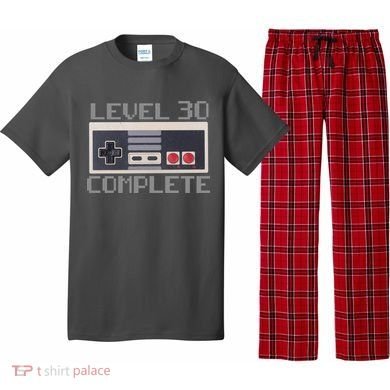Level 30 Complete Retro Gamer 30th Birthday Pajama Set