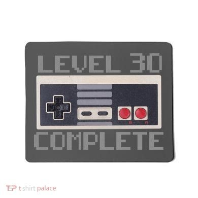 Level 30 Complete Retro Gamer 30th Birthday Mousepad