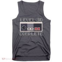 Level 30 Complete Retro Gamer 30th Birthday Tank Top thumb 0