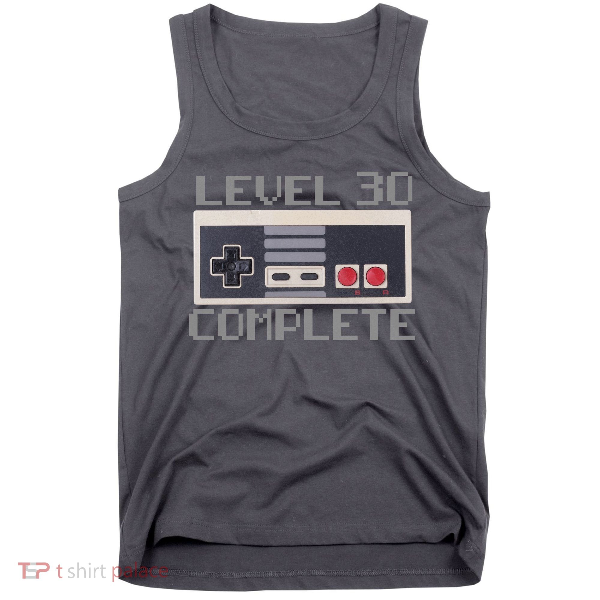 Level 30 Complete Retro Gamer 30th Birthday Tank Top