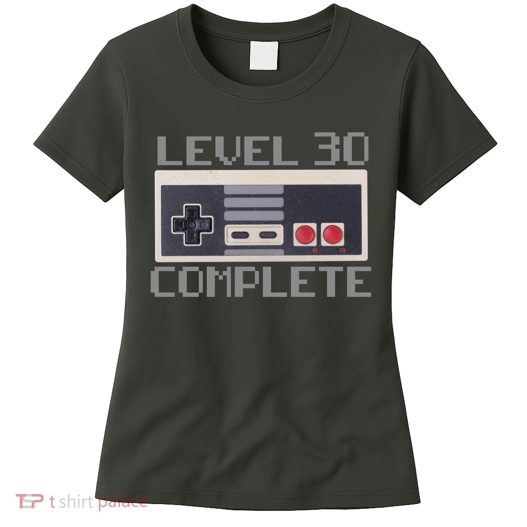 Level 30 Complete Retro Gamer 30th Birthday Women's T-Shirt