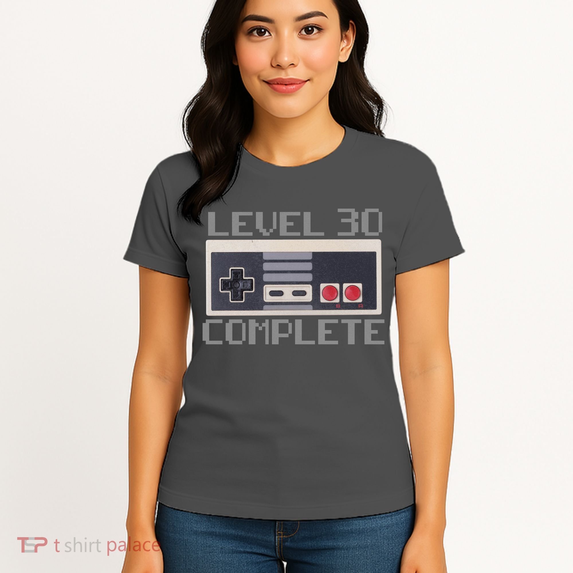 Level 30 Complete Retro Gamer 30th Birthday Women's T-Shirt