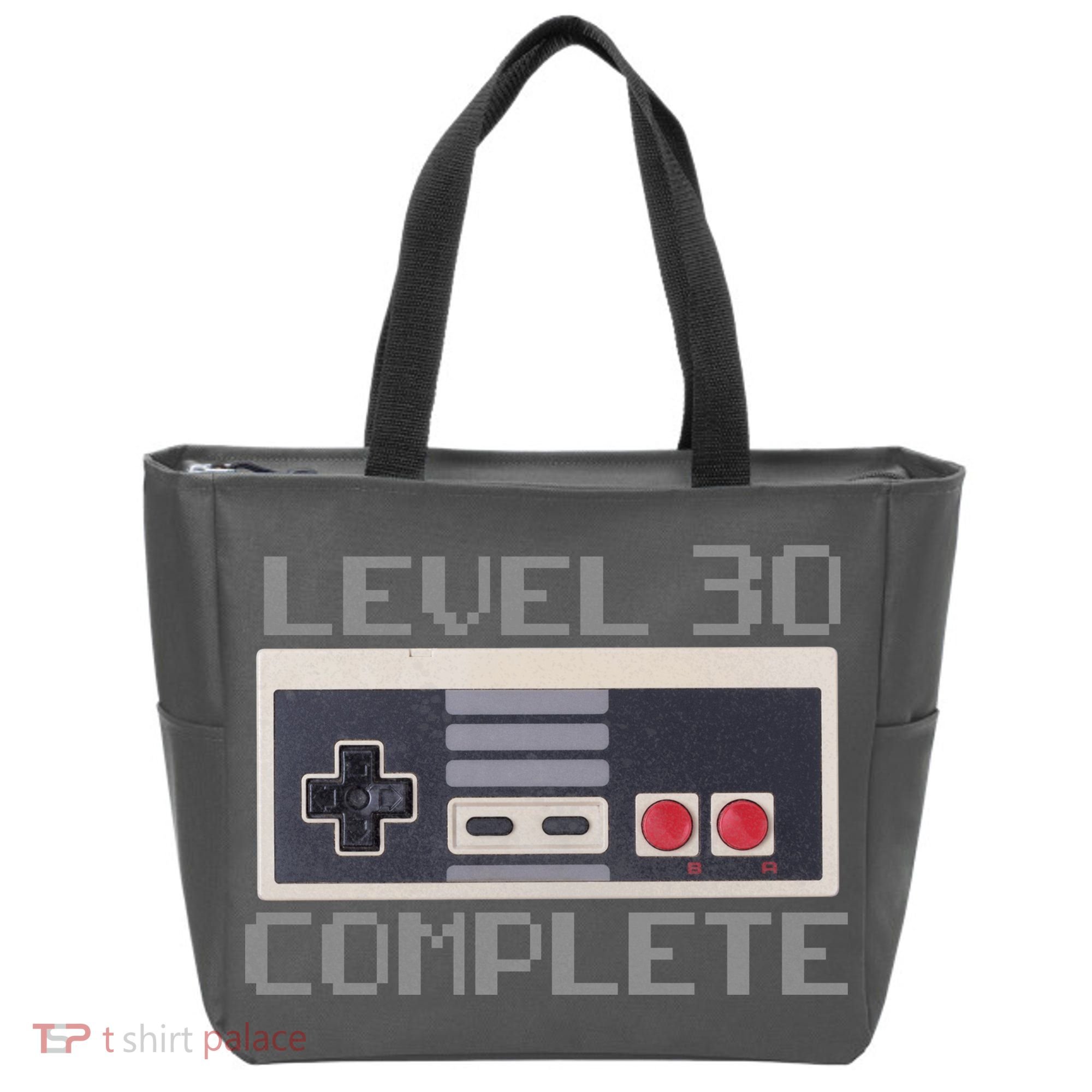 Level 30 Complete Retro Gamer 30th Birthday Tote Bag