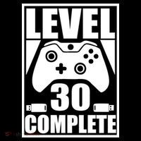 Level 30 Complete Video Gamer 30th Birthday Backpack thumb 2