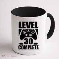 Level 30 Complete Video Gamer 30th Birthday Coffee Mug thumb 1