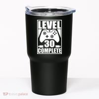 Level 30 Complete Video Gamer 30th Birthday Tumbler thumb 0
