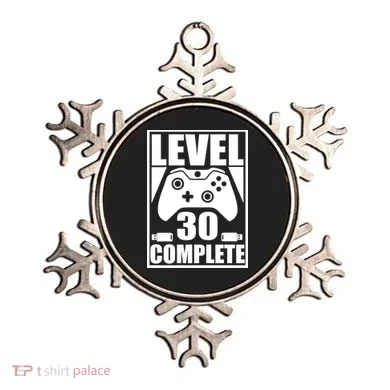Level 30 Complete Video Gamer 30th Birthday Ornament