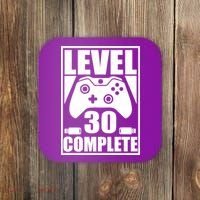 Level 30 Complete Video Gamer 30th Birthday Coaster thumb 0