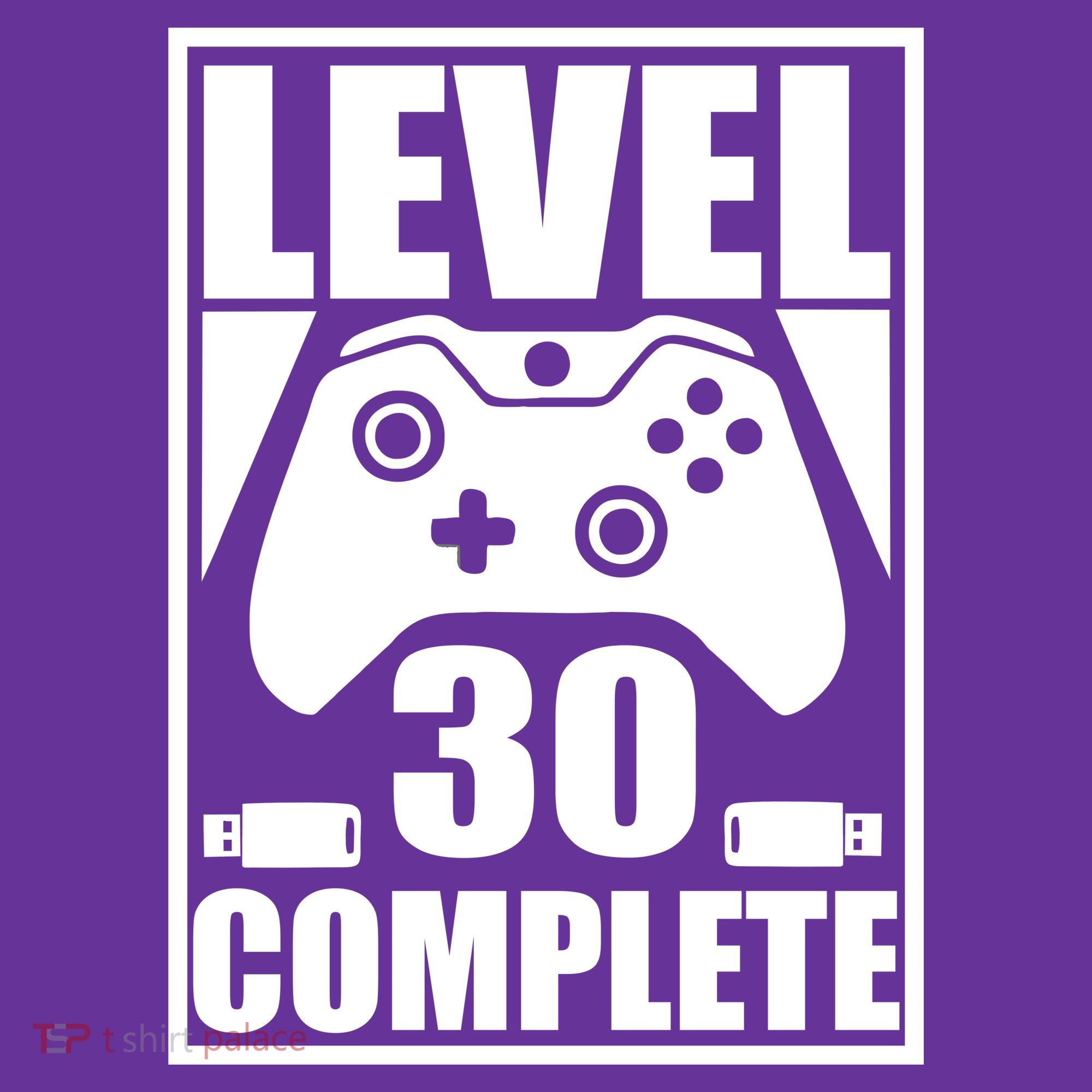 Level 30 Complete Video Gamer 30th Birthday Mousepad
