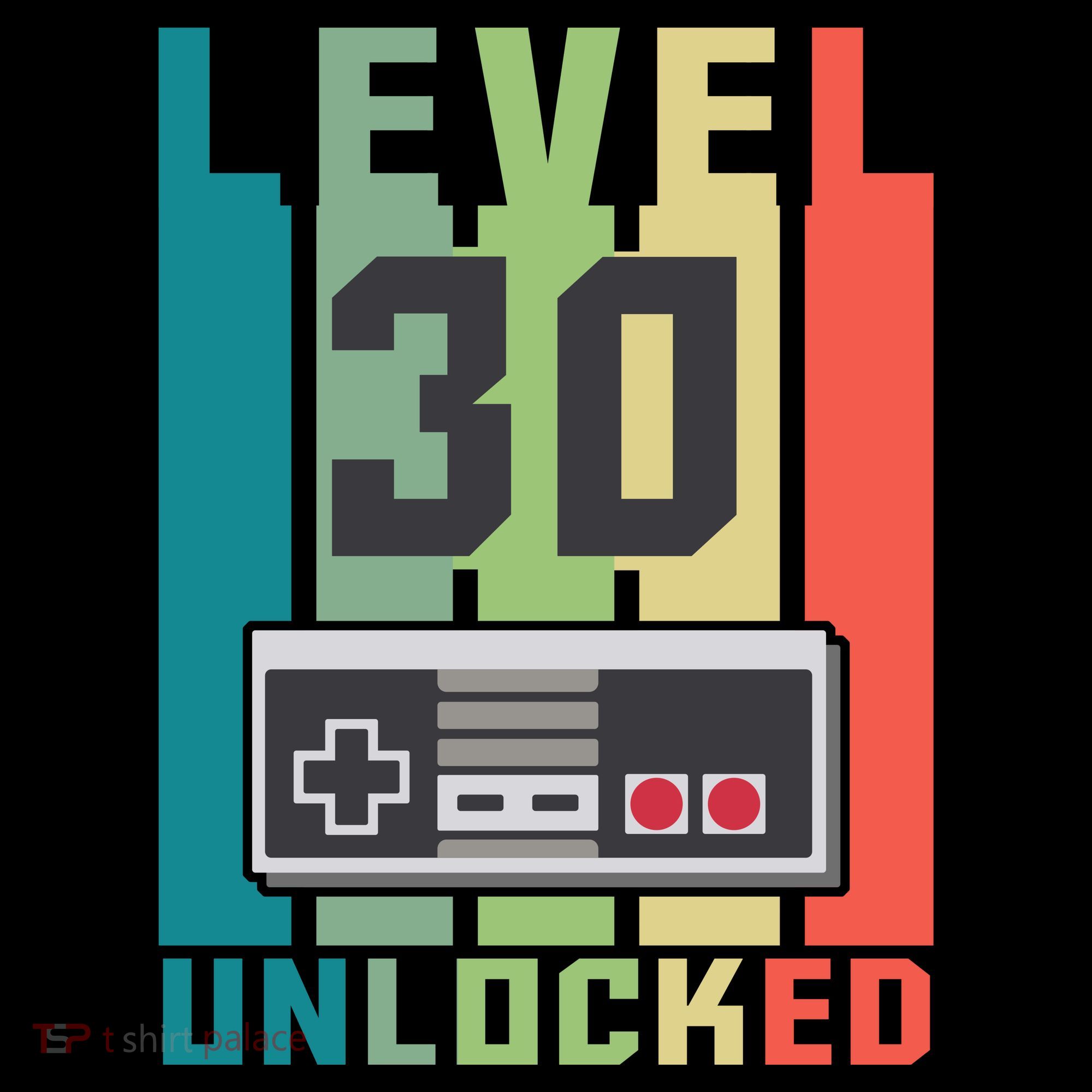 Level 30 Unlocked Funny Retro Gamer Birthday Sweatshirt