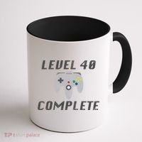 Level 40 Complete 40th Birthday Coffee Mug thumb 1