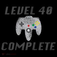 Level 40 Complete 40th Birthday Mousepad thumb 1