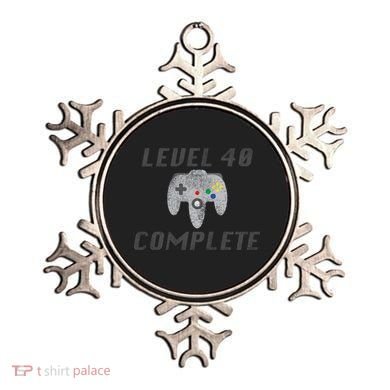 Level 40 Complete 40th Birthday Ornament