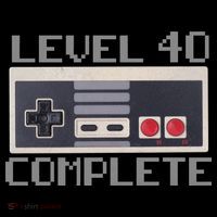 Level 40 Complete Retro Gamer 40th Birthday Polo thumb 3