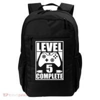 Level 5 Complete Video Gamer 5th Birthday Backpack thumb 0