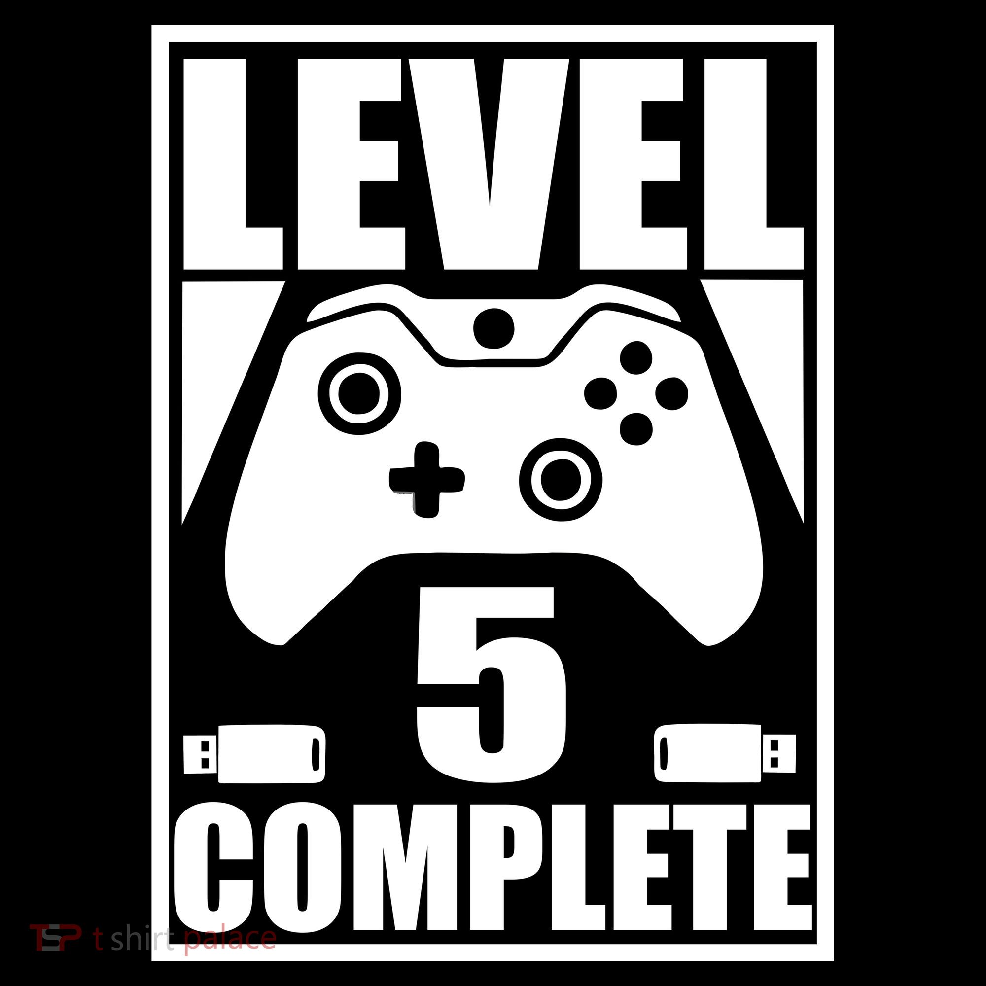 Level 5 Complete Video Gamer 5th Birthday Women's Hoodie