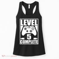 Level 5 Complete Video Gamer 5th Birthday Women's Tank Top thumb 0