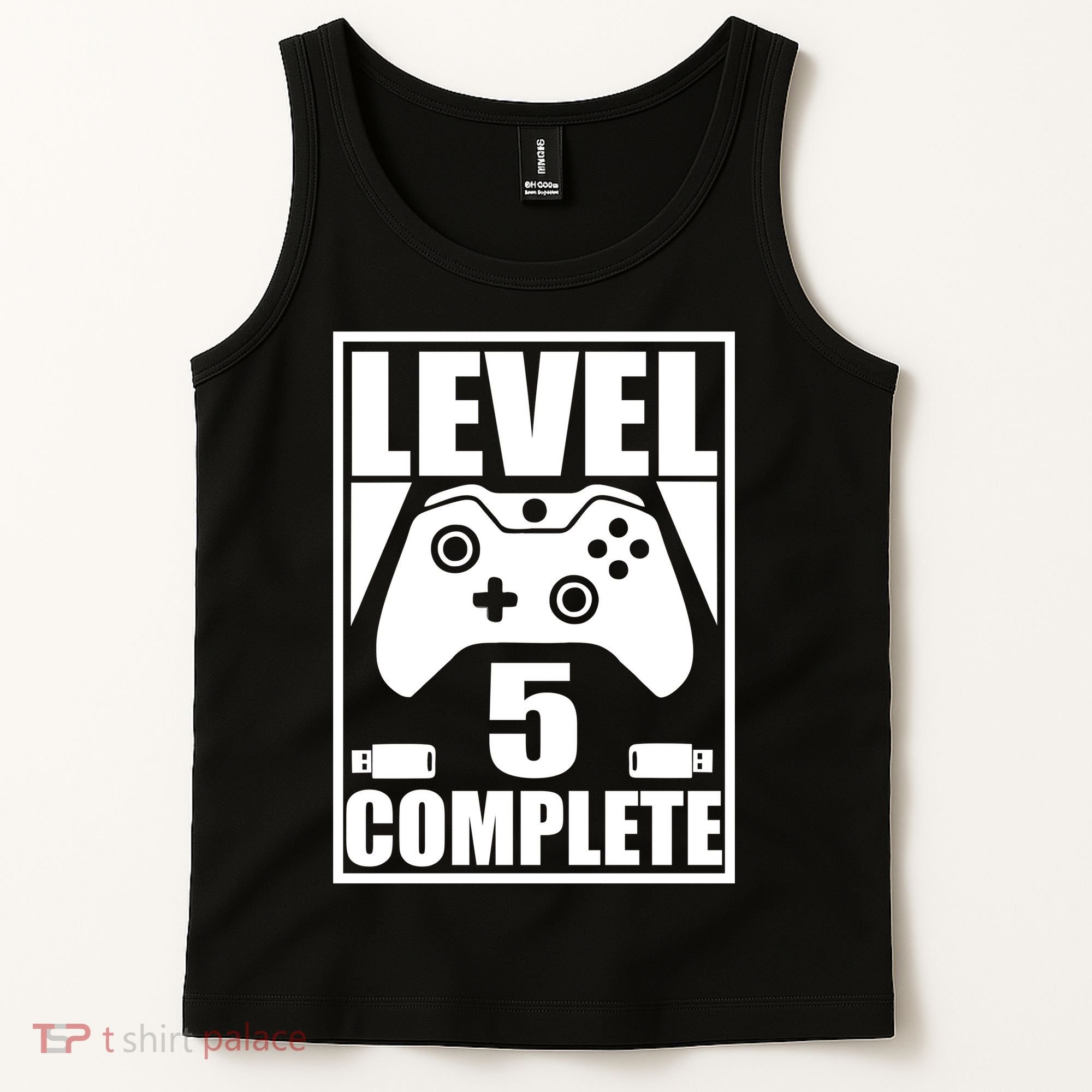 Level 5 Complete Video Gamer 5th Birthday Tank Top