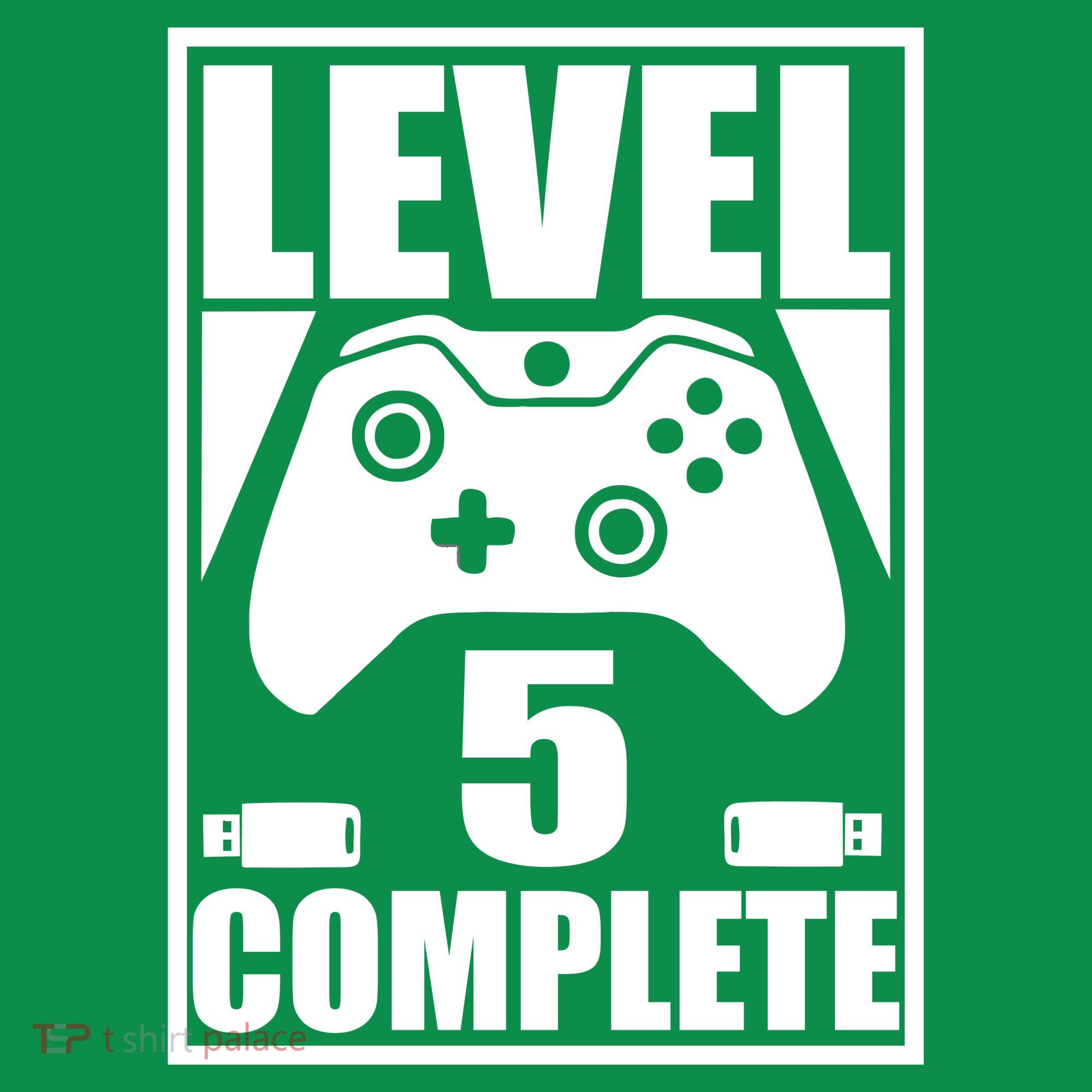 Level 5 Complete Video Gamer 5th Birthday Baby Bodysuit