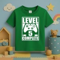 Level 5 Complete Video Gamer 5th Birthday Toddler T-Shirt thumb 3