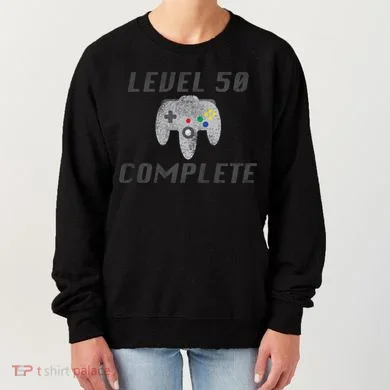 Level 50 Complete 50th Birthday Women's Sweatshirt