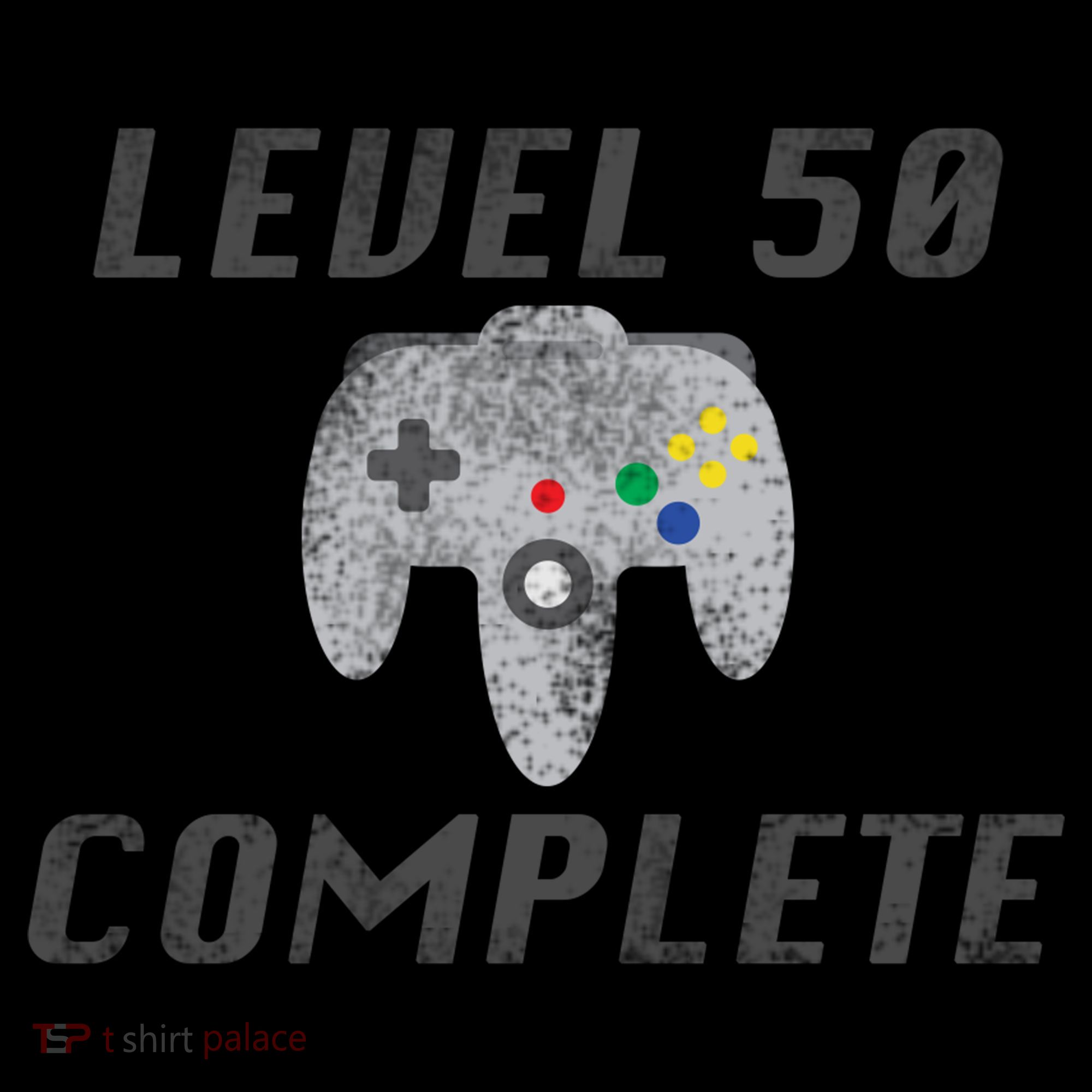 Level 50 Complete 50th Birthday Bucket Hat