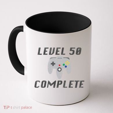 Level 50 Complete 50th Birthday Coffee Mug