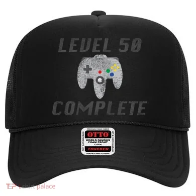Level 50 Complete 50th Birthday Hat