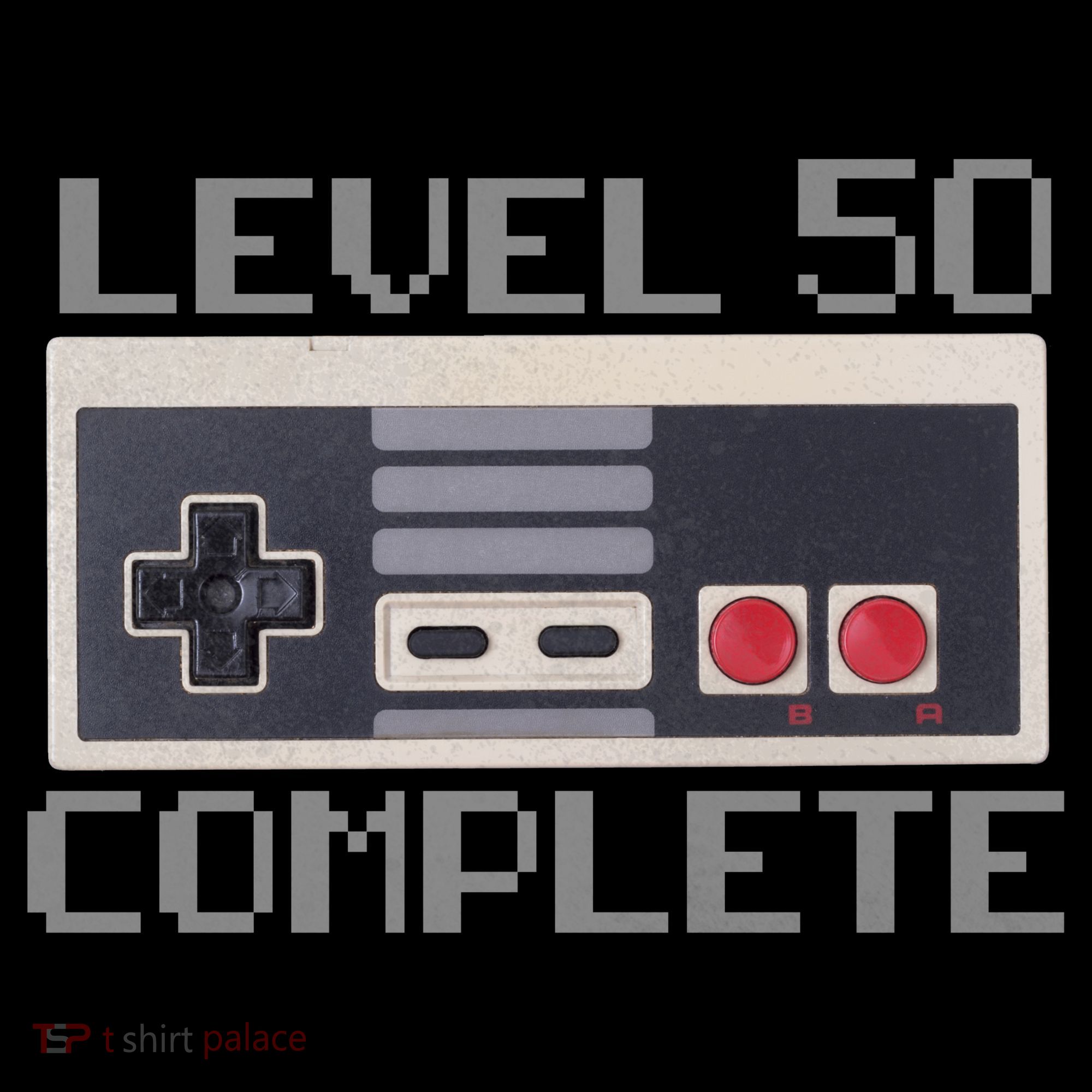 Level 50 Complete Retro Gamer 50th Birthday Ornament