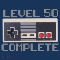 Level 50 Complete Retro Gamer 50th Birthday Mousepad thumb 1