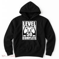 Level 50 Complete Video Gamer 50th Birthday Hoodie thumb 0