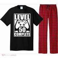 Level 50 Complete Video Gamer 50th Birthday Pajama Set thumb 0