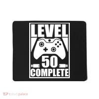 Level 50 Complete Video Gamer 50th Birthday Mousepad thumb 0