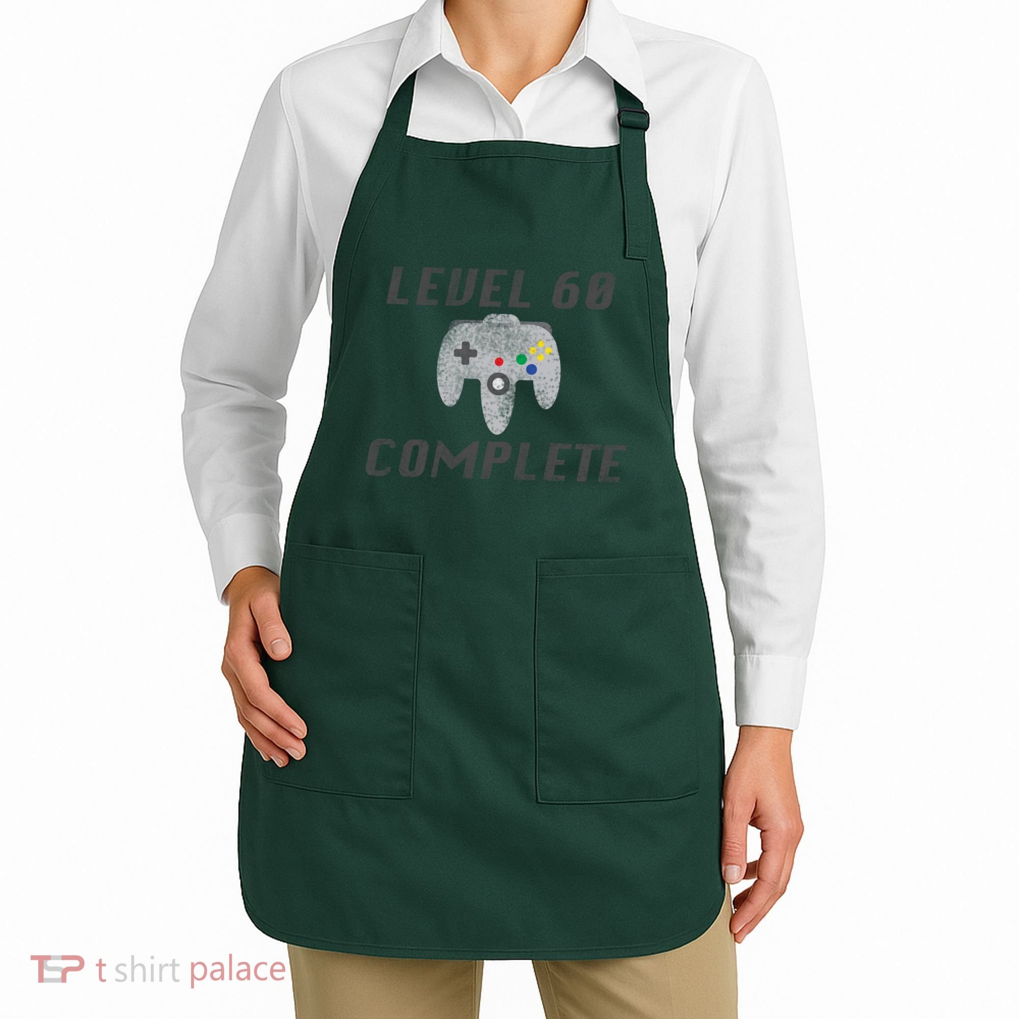 Level 60 Complete 60th Birthday Apron