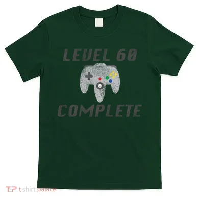 Level 60 Complete 60th Birthday T-Shirt