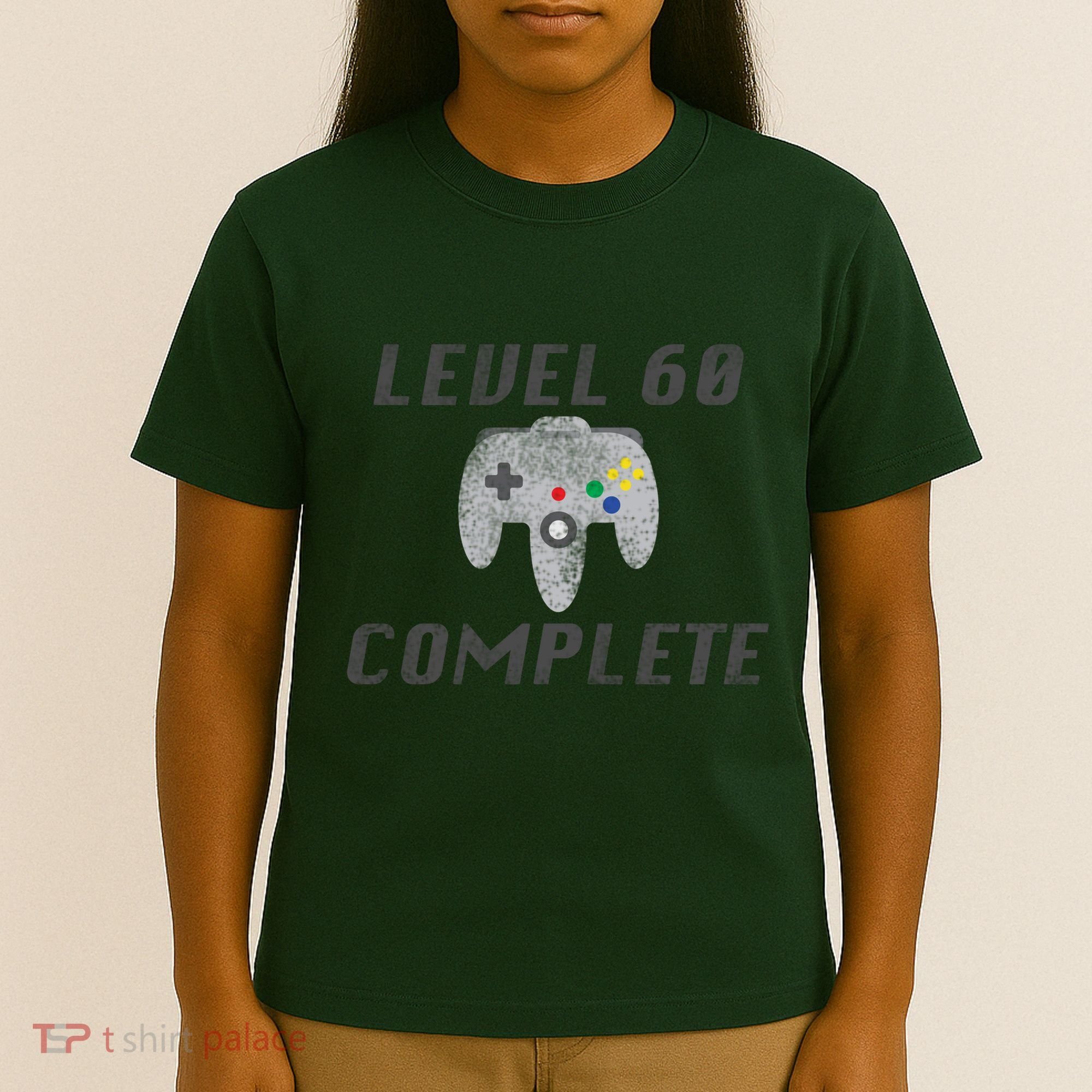 Level 60 Complete 60th Birthday T-Shirt