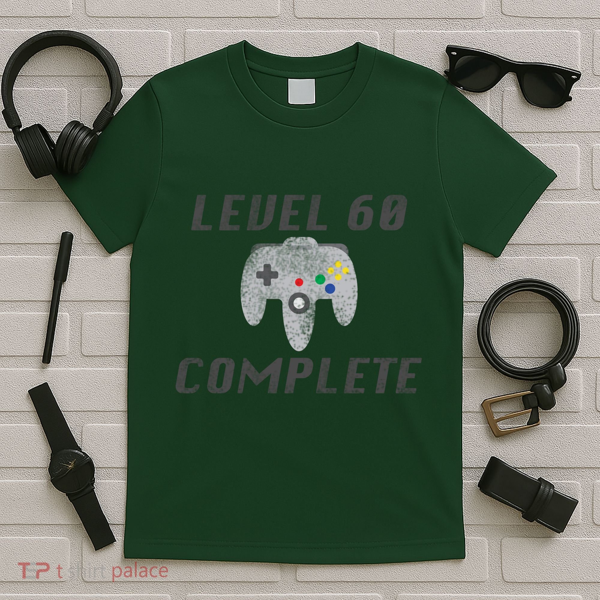Level 60 Complete 60th Birthday T-Shirt
